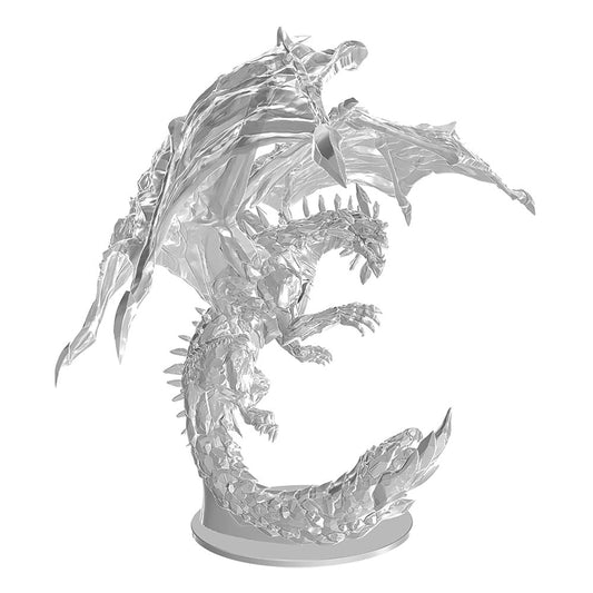 D&D Nolzur's Marvelous Miniatures Miniaturen unbemalt Adult Amethyst Dragon 38 cm Image 1