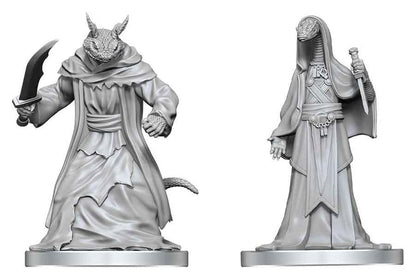 Pathfinder Battles Deep Cuts Miniatur unbemalt Zyss & Aapoph Serpentfolk 13 cm Image 1