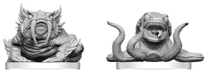 Pathfinder Battles Deep Cuts Miniatur unbemalt Bogwid & Slurk 13 cm Image 1