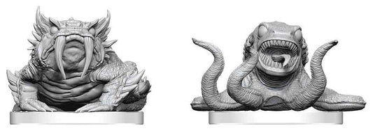 Pathfinder Battles Deep Cuts Miniatur unbemalt Bogwid & Slurk 13 cm Image 1