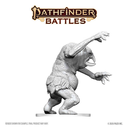 Pathfinder Battles Deep Cuts Miniatur unbemalt Waldtroll 15 cm Image 4