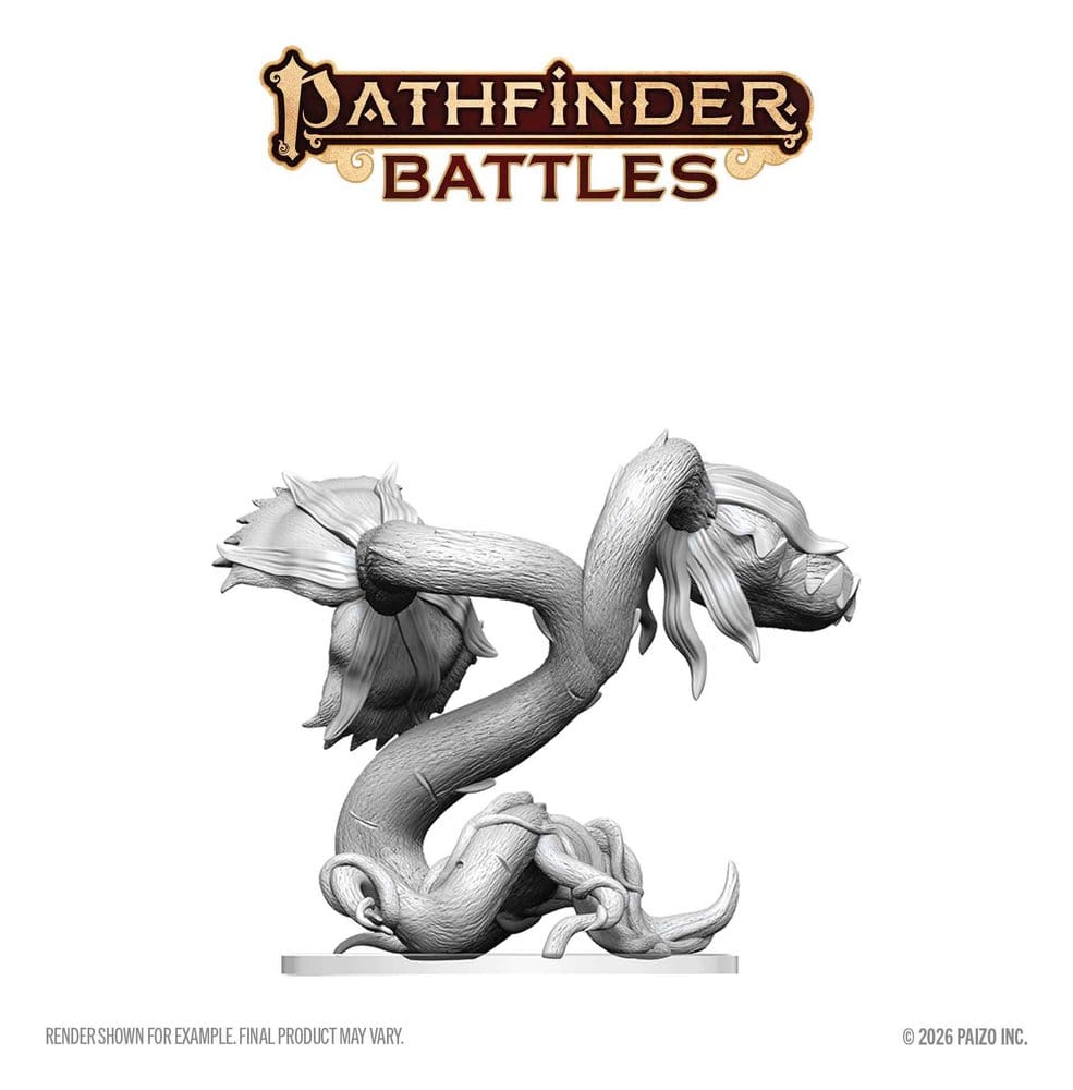 Pathfinder Battles Deep Cuts Miniatur unbemalt Schnappende Fliegenfalle 15 cm Image 2