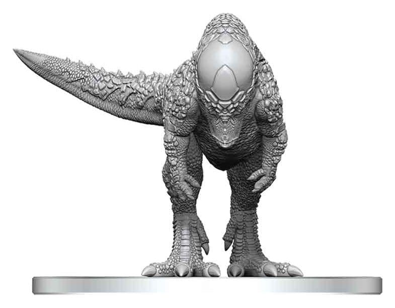 Pathfinder Battles Deep Cuts Miniatur unbemalt Pachycephalosaurus 13 cm Image 1