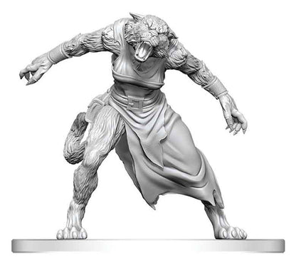 Pathfinder Battles Deep Cuts Miniatur unbemalt Weretiger 13 cm Image 1