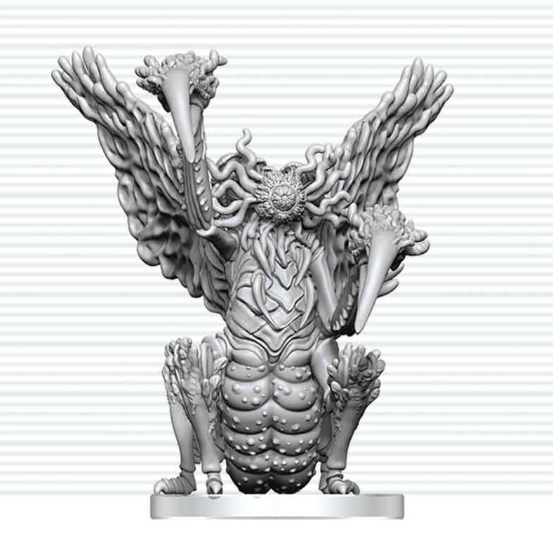 Dungeons & Dragons Nolzur's Marvelous Miniatures Miniatur unbemalt Mi-Go 14 cm Image 1