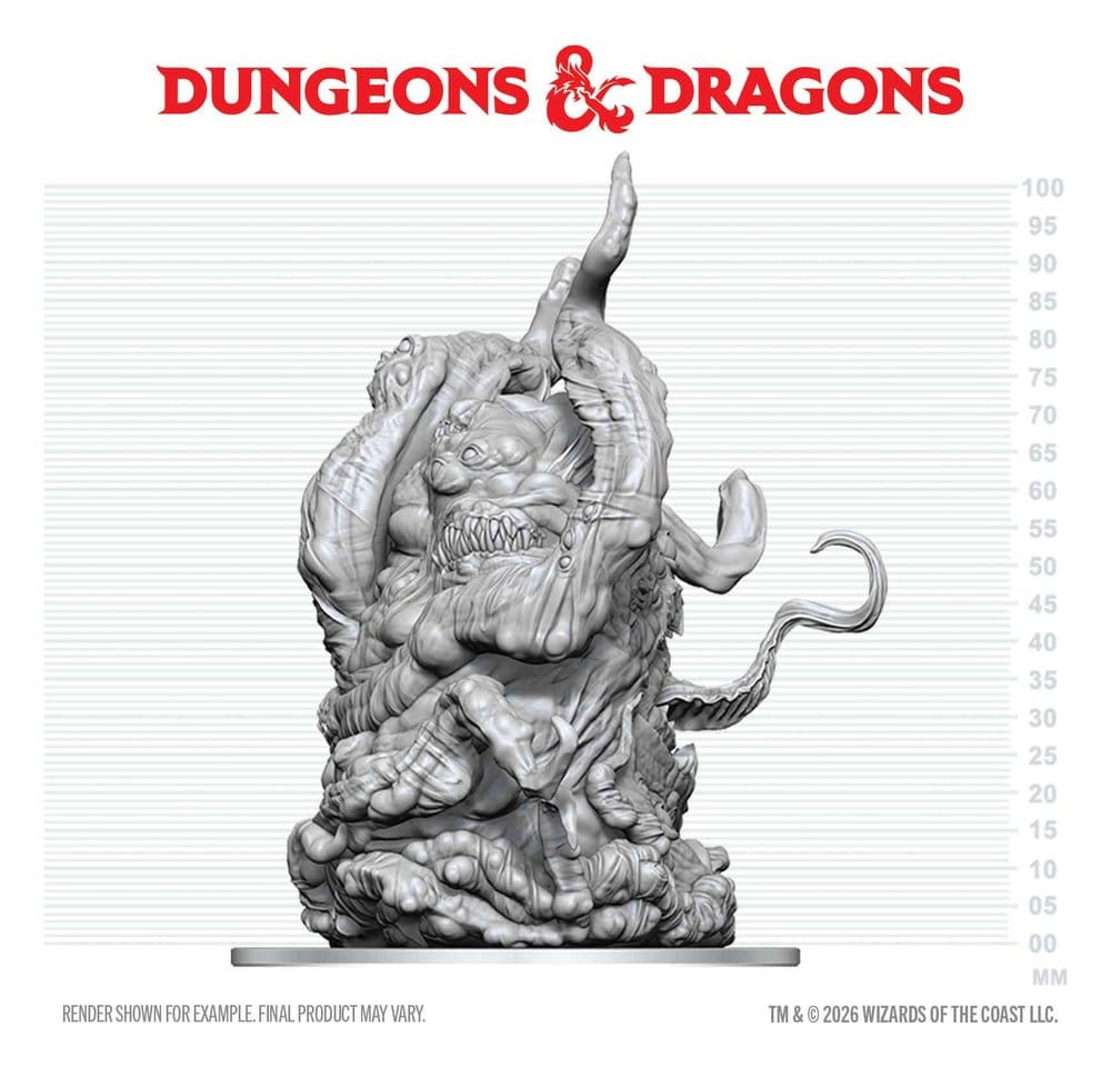 Dungeons & Dragons Nolzur's Marvelous Miniatures Miniatur unbemalt Shoggoth 20 cm Image 4