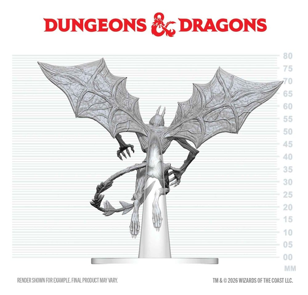 Dungeons &amp; Dragons Nolzur's Marvelous Miniatures Miniatur unbemalt Nachtmahr 8 cm Image 2