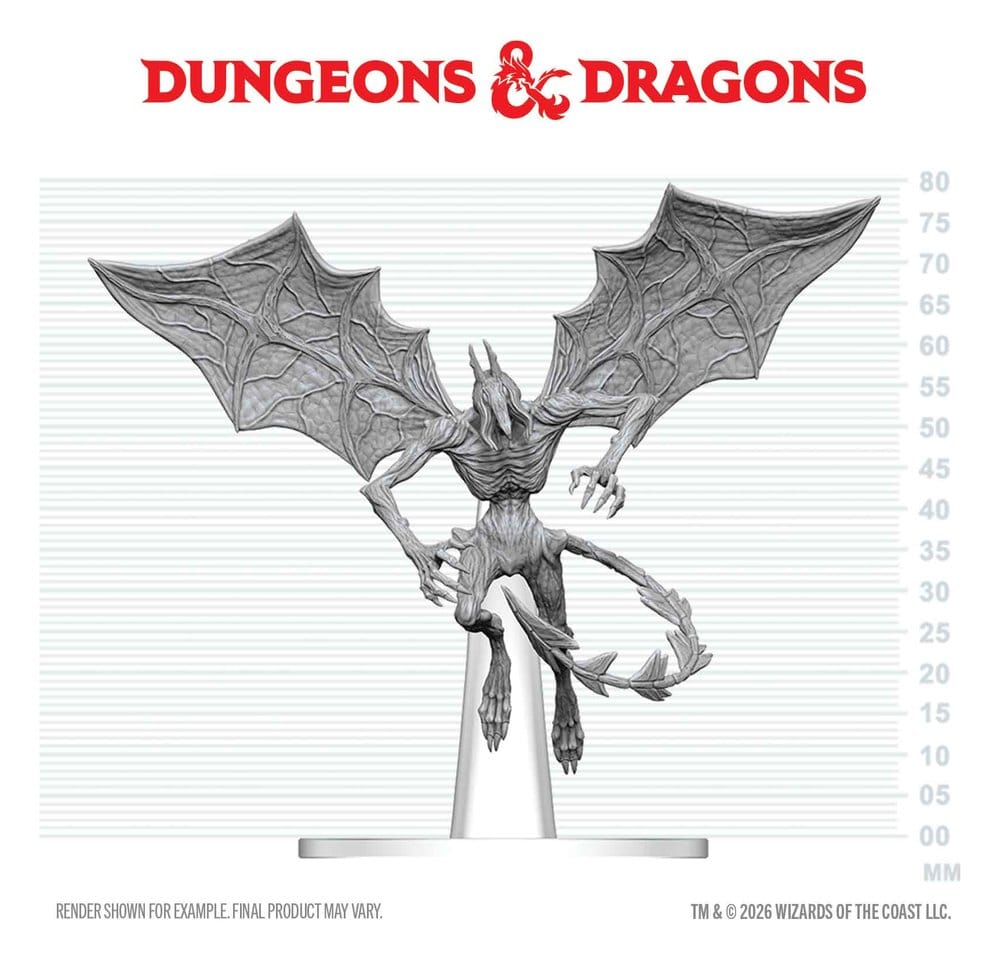 Dungeons &amp; Dragons Nolzur's Marvelous Miniatures Miniatur unbemalt Nachtmahr 8 cm Image 3