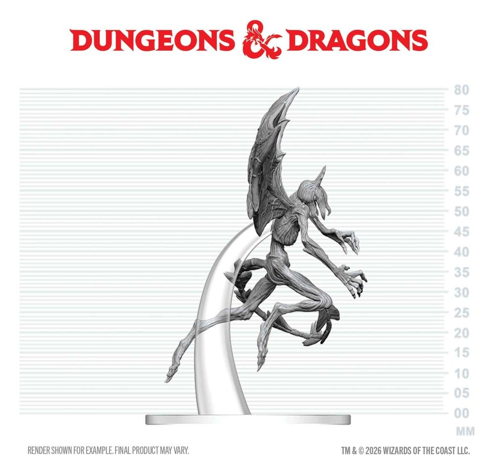 Dungeons &amp; Dragons Nolzur's Marvelous Miniatures Miniatur unbemalt Nachtmahr 8 cm Image 4