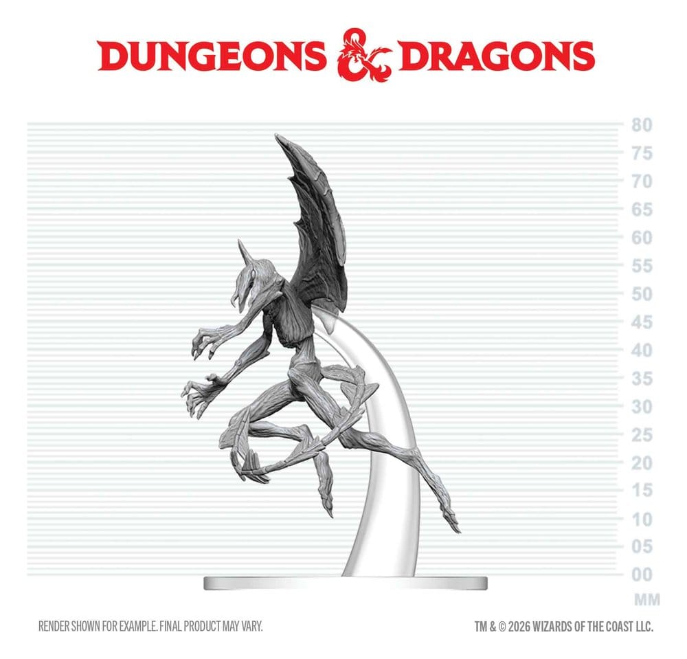 Dungeons &amp; Dragons Nolzur's Marvelous Miniatures Miniatur unbemalt Nachtmahr 8 cm Image 5