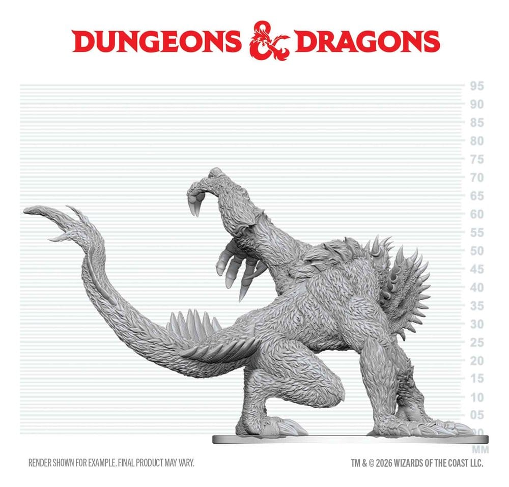 Dungeons & Dragons Nolzur's Marvelous Miniatures Miniatur unbemalt Gug 20 cm Image 4