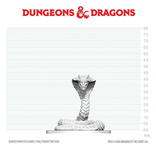 D&D Nolzur's Marvelous Miniatures Minifigur Guardian Naga 6 cm Image