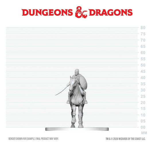 D&D Nolzur's Marvelous Miniatures Minifiguren Nimblewright Steed with Rider 6 cm Image