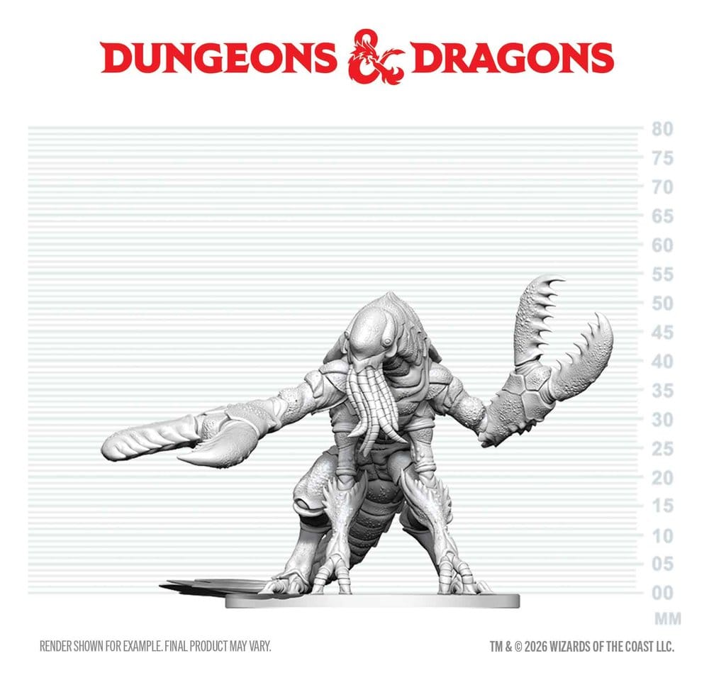 D&D Nolzur's Marvelous Miniatures Minifigur Chuul 6 cm Image