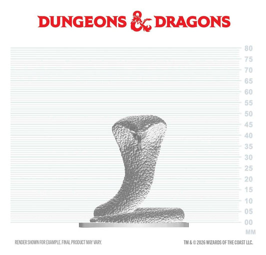 D&D Nolzur's Marvelous Miniatures Minifigur Polarschlange 4 cm Image