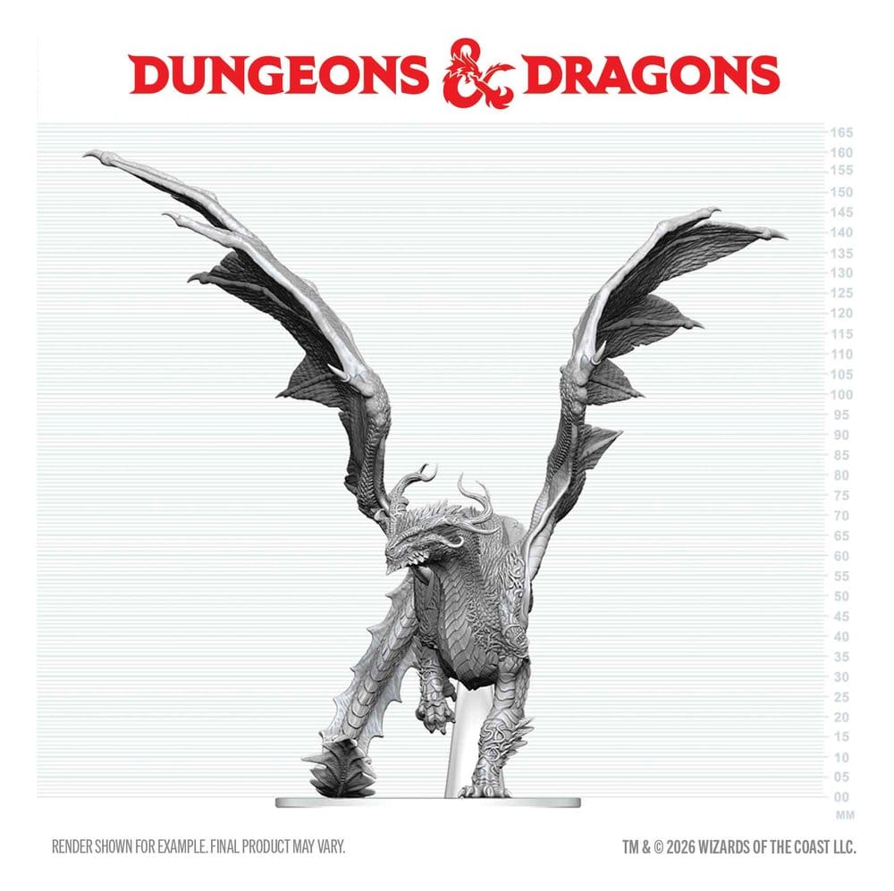 Dungeons & Dragons Nolzur's Marvelous Miniatures Miniatur unbemalt Adult Spirit Dragon 24 cm Image 3