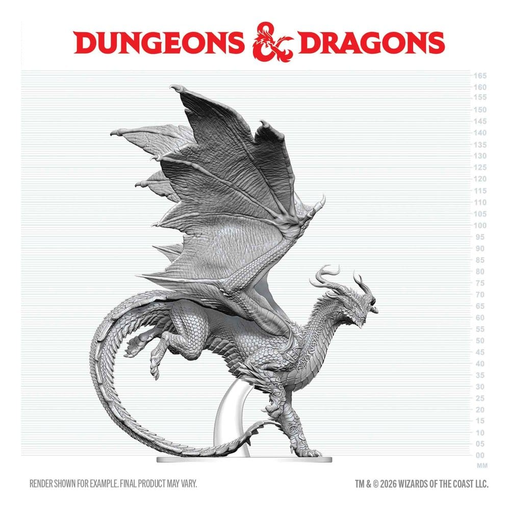 Dungeons & Dragons Nolzur's Marvelous Miniatures Miniatur unbemalt Adult Spirit Dragon 24 cm Image 4