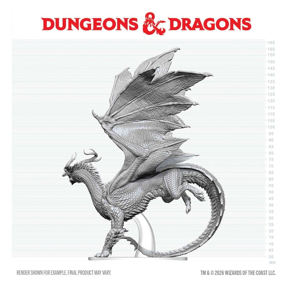Dungeons & Dragons Nolzur's Marvelous Miniatures Miniatur unbemalt Adult Spirit Dragon 24 cm Image 5