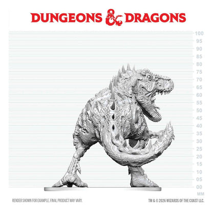 Dungeons & Dragons Nolzur's Marvelous Miniatures Miniatur unbemalt Tyrannosaurus Zombie 20 cm Image 2