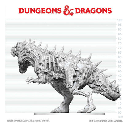 Dungeons & Dragons Nolzur's Marvelous Miniatures Miniatur unbemalt Tyrannosaurus Zombie 20 cm Image 4