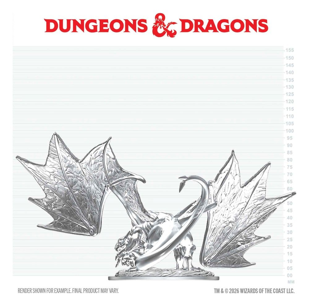 Dungeons & Dragons Nolzur's Marvelous Miniatures Miniatur unbemalt Junger Saphirdrache 20 cm Image 2