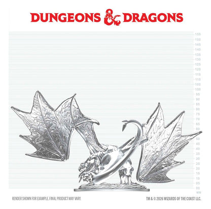 Dungeons & Dragons Nolzur's Marvelous Miniatures Miniatur unbemalt Junger Saphirdrache 20 cm Image 2