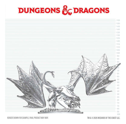 Dungeons & Dragons Nolzur's Marvelous Miniatures Miniatur unbemalt Junger Saphirdrache 20 cm Image 3
