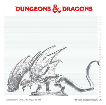 Dungeons & Dragons Nolzur's Marvelous Miniatures Miniatur unbemalt Junger Saphirdrache 20 cm Image 4