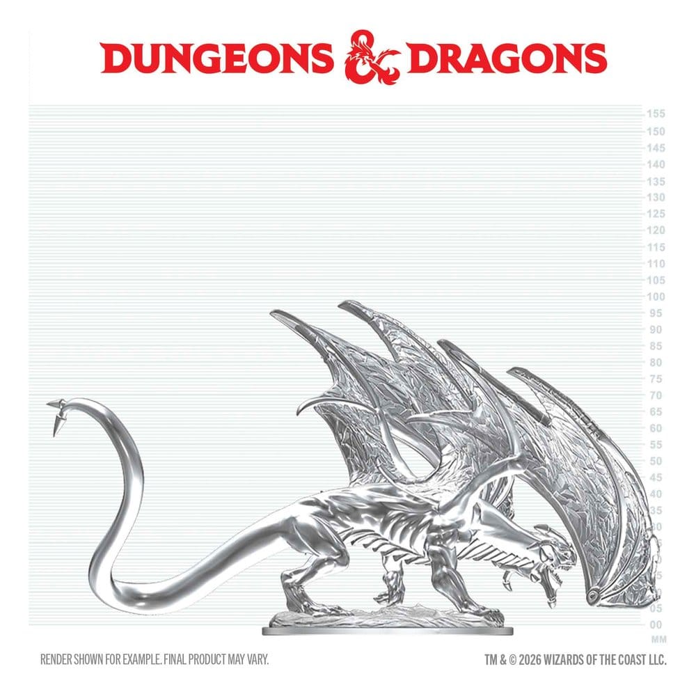 Dungeons & Dragons Nolzur's Marvelous Miniatures Miniatur unbemalt Junger Saphirdrache 20 cm Image 5