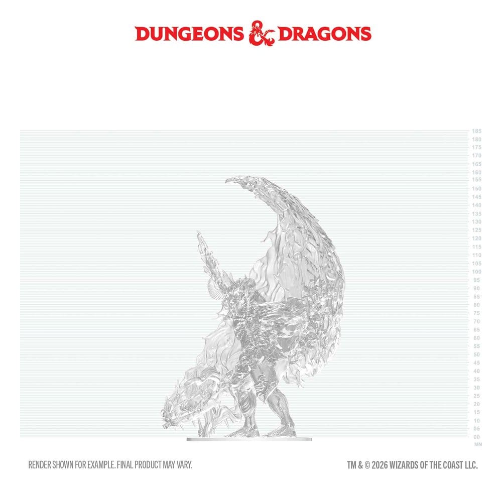 D&D Nolzur's Marvelous Miniatures Boxed Miniatur unbemalt Balor 20 cm Image 3