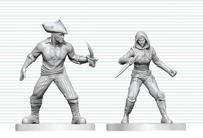 Dungeons & Dragons Nolzur's Marvelous Miniatures Miniatur unbemalt Bandit & Pirat 14 cm Image 1