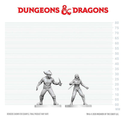 Dungeons & Dragons Nolzur's Marvelous Miniatures Miniatur unbemalt Bandit & Pirat 14 cm Image 2