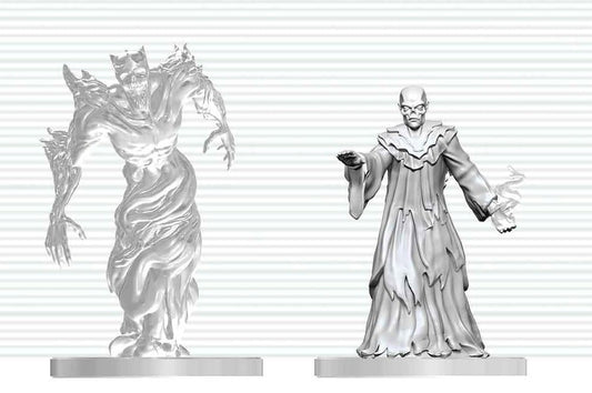 Dungeons & Dragons Nolzur's Marvelous Miniatures Miniatur unbemalt Ghast-Gräberrufer & Wraith 14 cm Image 1
