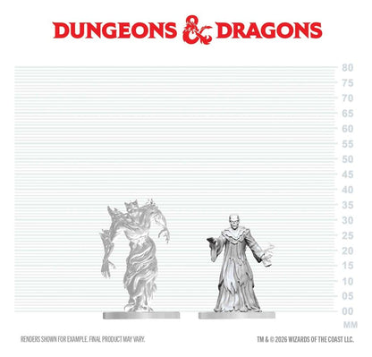 Dungeons & Dragons Nolzur's Marvelous Miniatures Miniatur unbemalt Ghast-Gräberrufer & Wraith 14 cm Image 2