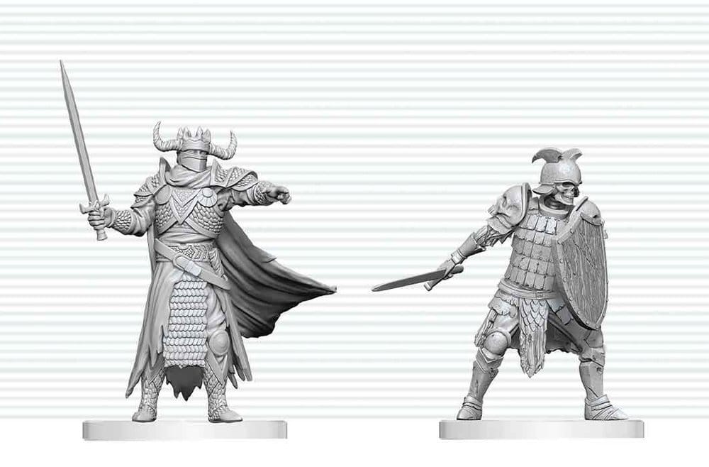 Dungeons & Dragons Nolzur's Marvelous Miniatures Miniatur unbemalt Todesritter & Todesritter-Aspirant 14 cm Image 1