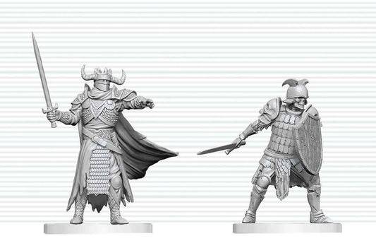 Dungeons & Dragons Nolzur's Marvelous Miniatures Miniatur unbemalt Todesritter & Todesritter-Aspirant 14 cm Image 1
