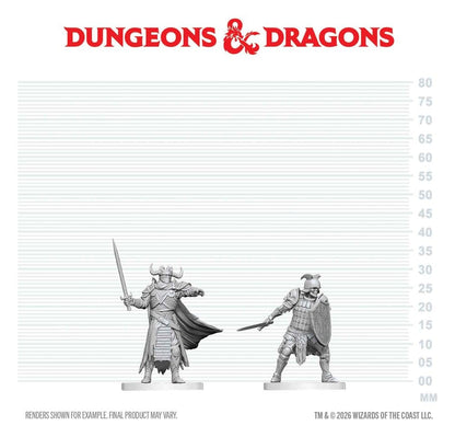 Dungeons & Dragons Nolzur's Marvelous Miniatures Miniatur unbemalt Todesritter & Todesritter-Aspirant 14 cm Image 2