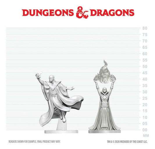 Dungeons & Dragons Nolzur's Marvelous Miniatures Miniatur unbemalt Roter Magier & Erzmagier 14 cm Image 2