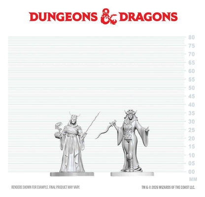 Dungeons & Dragons Nolzur's Marvelous Miniatures Miniatur unbemalt Kultisten-Fanatiker & Hierophant 14 cm Image 2