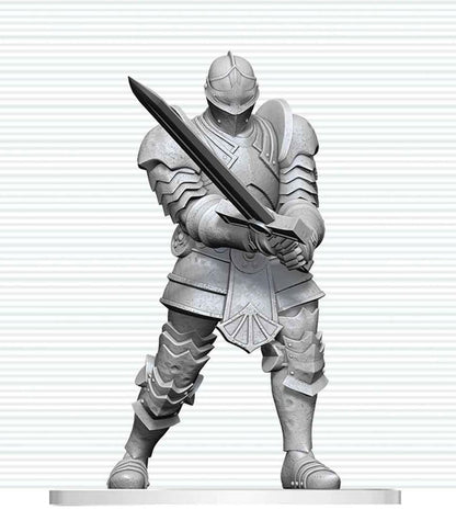 Dungeons & Dragons Nolzur's Marvelous Miniatures Miniatur unbemalt Red Knight Guardian Golem 14 cm Image 1