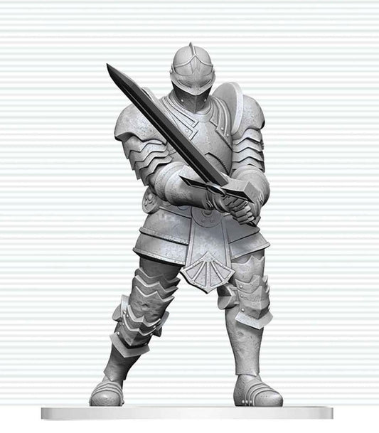 Dungeons & Dragons Nolzur's Marvelous Miniatures Miniatur unbemalt Red Knight Guardian Golem 14 cm Image 1