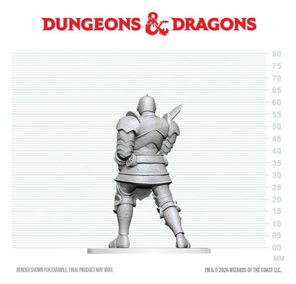 Dungeons & Dragons Nolzur's Marvelous Miniatures Miniatur unbemalt Red Knight Guardian Golem 14 cm Image 2