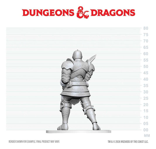 Dungeons & Dragons Nolzur's Marvelous Miniatures Miniatur unbemalt Red Knight Guardian Golem 14 cm Image 2