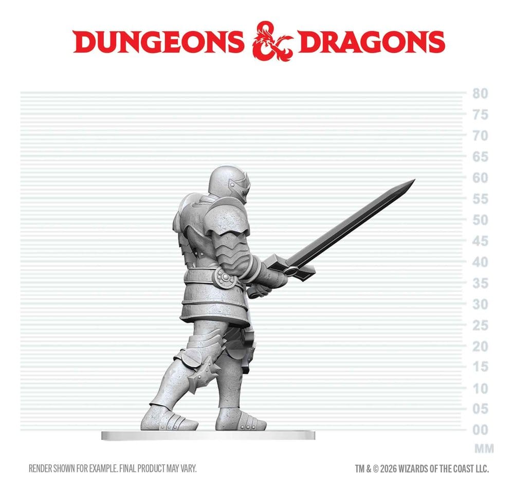 Dungeons & Dragons Nolzur's Marvelous Miniatures Miniatur unbemalt Red Knight Guardian Golem 14 cm Image 4