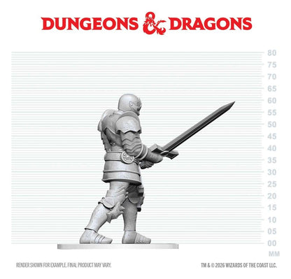 Dungeons & Dragons Nolzur's Marvelous Miniatures Miniatur unbemalt Red Knight Guardian Golem 14 cm Image 4