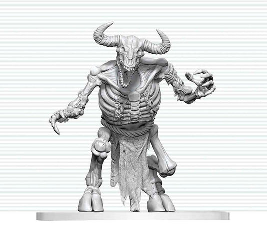 Dungeons & Dragons Nolzur's Marvelous Miniatures Miniatur unbemalt Minotaurus Skelett 17 cm Image 1