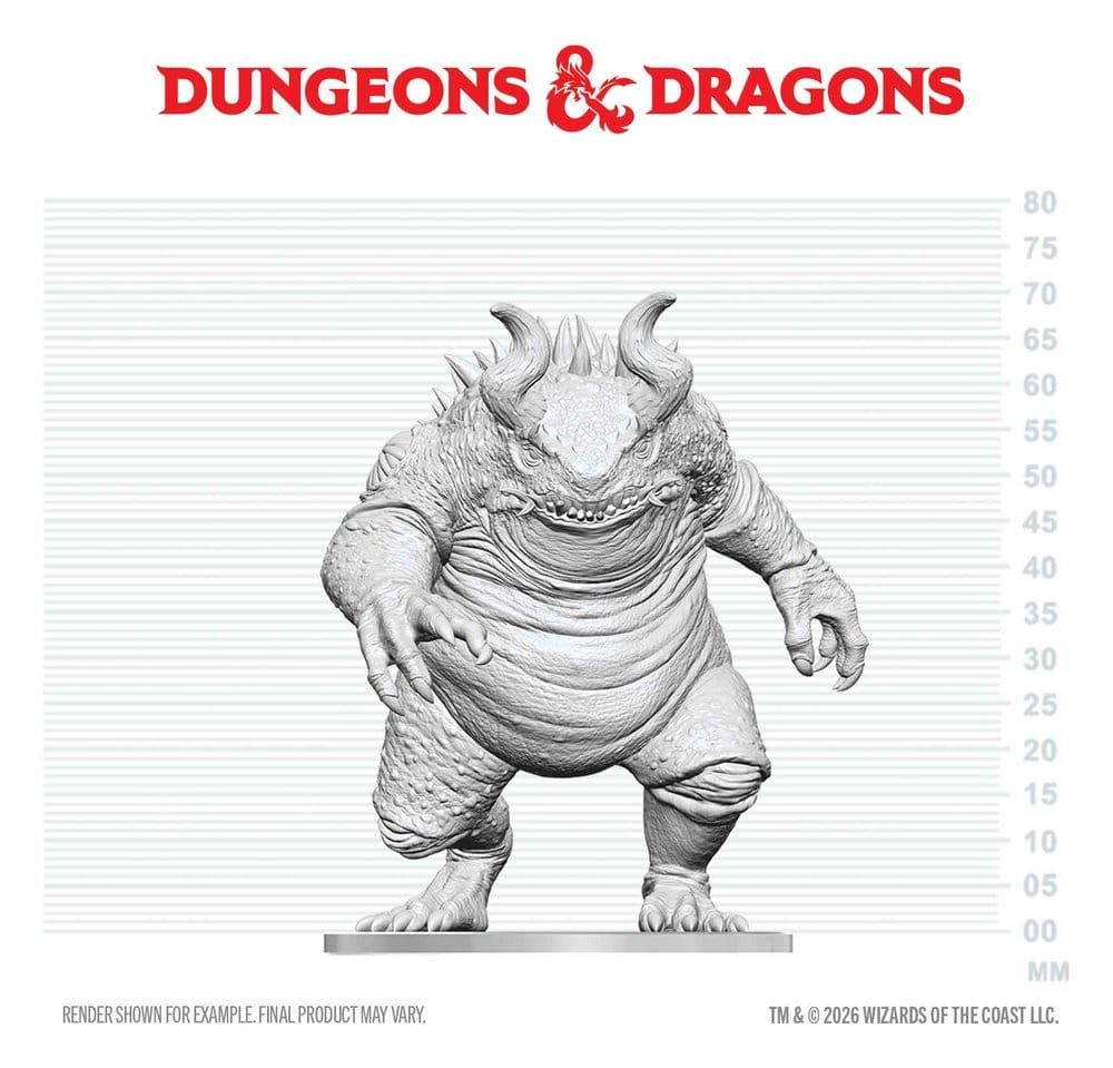 Dungeons & Dragons Nolzur's Marvelous Miniatures Miniatur unbemalt Hezrou 17 cm Image 3