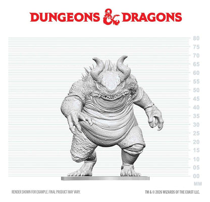 Dungeons & Dragons Nolzur's Marvelous Miniatures Miniatur unbemalt Hezrou 17 cm Image 3