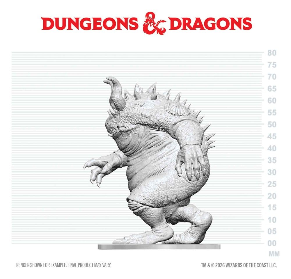 Dungeons & Dragons Nolzur's Marvelous Miniatures Miniatur unbemalt Hezrou 17 cm Image 4