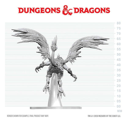 Dungeons & Dragons Nolzur's Marvelous Miniatures Miniatur unbemalt Vrock 17 cm Image 2